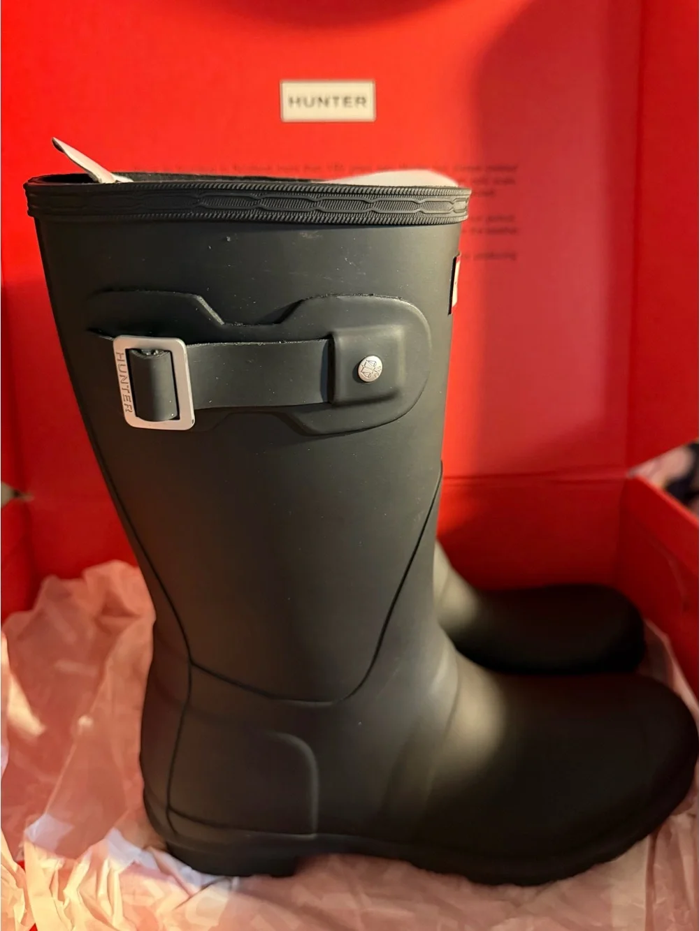 Original Short Waterproof Rain Boot 🖤